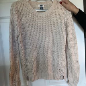 Old Navy Tan Knit Sweater🪐